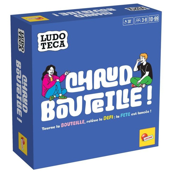 Chaud Bouteille! - Jeu de Défis - LUDOTECA - LISCIANIGIOCHI - 3 a 8 joueurs - Des 10 ans Chaud Bouteille! - Jeu de Défis - LUDOTECA - LISCIANIGIOCHI - 3 a 8 joueurs - Des 10 ans