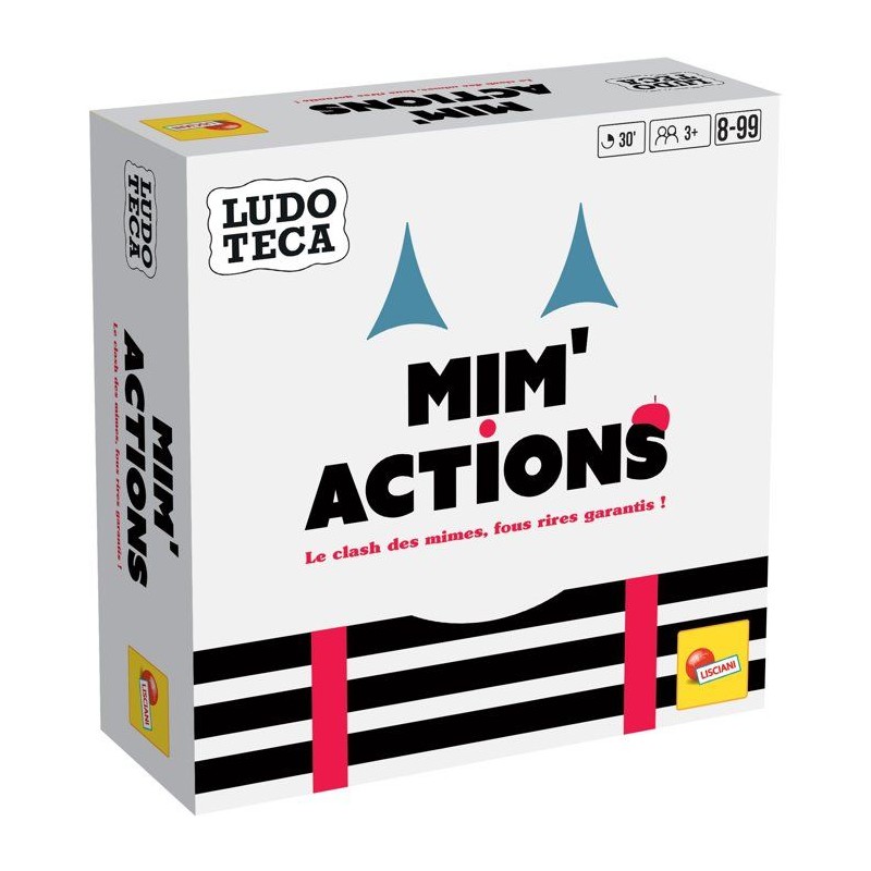 Mim'Actions - Jeu de mime - LUDOTECA - LISCIANIGIOCHI - a partir de 3