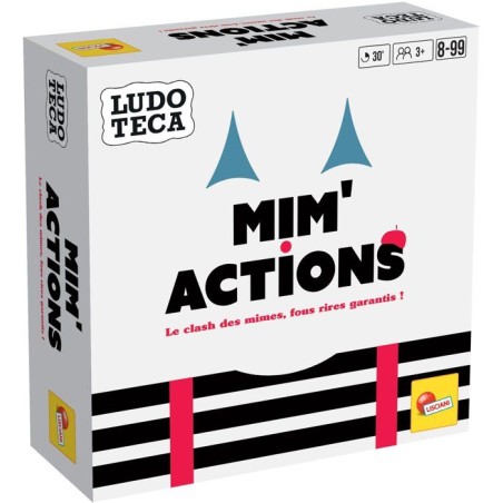 Mim'Actions - Jeu de mime - LUDOTECA - LISCIANIGIOCHI - a partir de 3