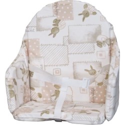 Coussin de chaise avec sangles - BAMBISOL - Plaque mousse centrale - M