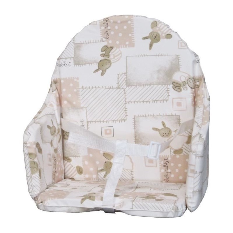 Coussin de chaise avec sangles - BAMBISOL - Plaque mousse centrale - M Coussin de chaise avec sangles - BAMBISOL - Plaque mousse centrale - M