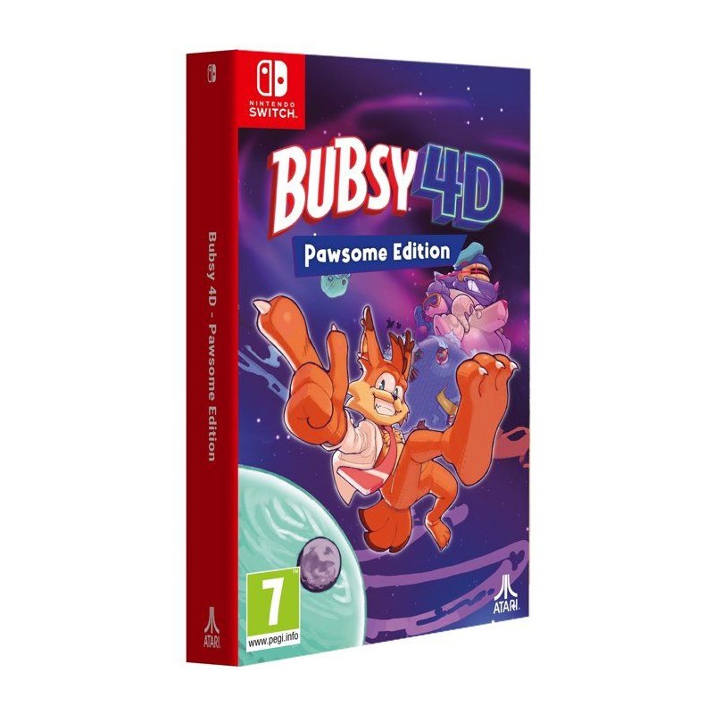 Bubsy 4D Pawsome Edition - Jeu SWITCH