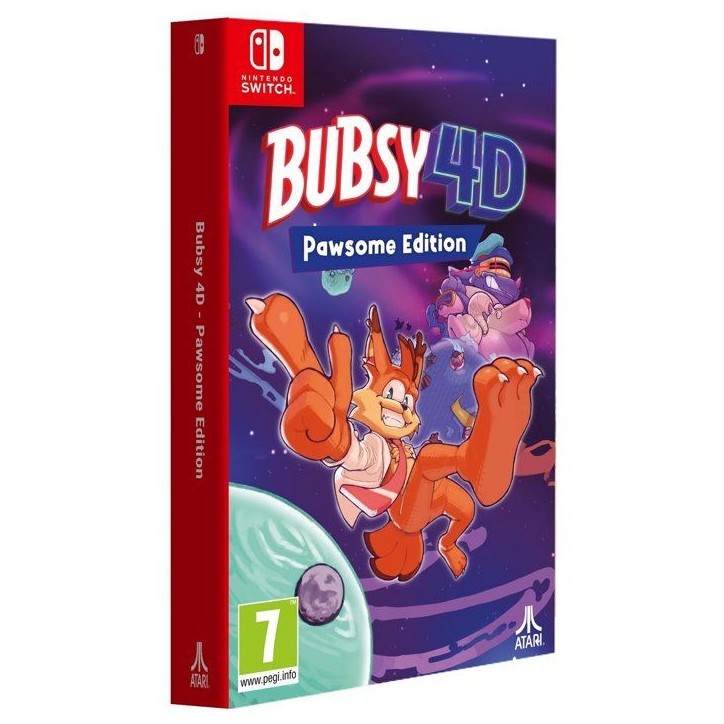 Bubsy 4D Pawsome Edition - Jeu SWITCH