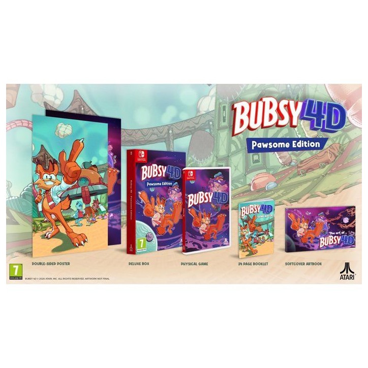 Bubsy 4D Pawsome Edition - Jeu SWITCH