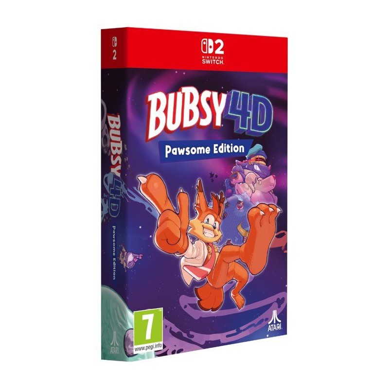 Bubsy 4D - Édition Pawsome • Jeu Nintendo Switch 2