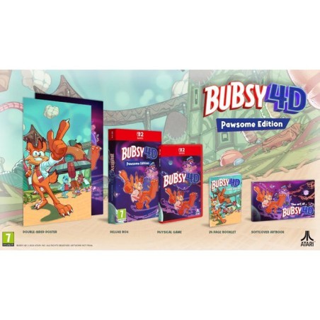 Bubsy 4D - Édition Pawsome • Jeu Nintendo Switch 2