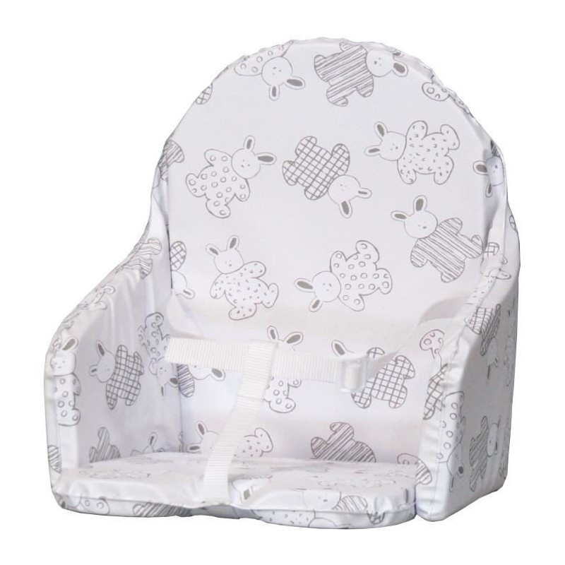 Coussin de chaise avec sangles - BAMBISOL - Plaque mousse centrale - M Coussin de chaise avec sangles - BAMBISOL - Plaque mousse centrale - M