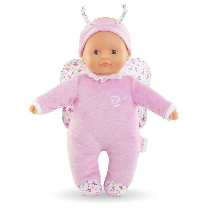 Mon Doudou - COROLLE - Pti' Coeur Papillon - 30 cm - Senteur vanille Mon Doudou - COROLLE - Pti' Coeur Papillon - 30 cm - Senteur vanille