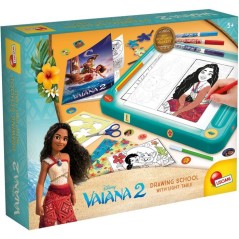 École de dessins avec table lumineuse - Vaiana 2 - LISCIANIGIOCHI - K