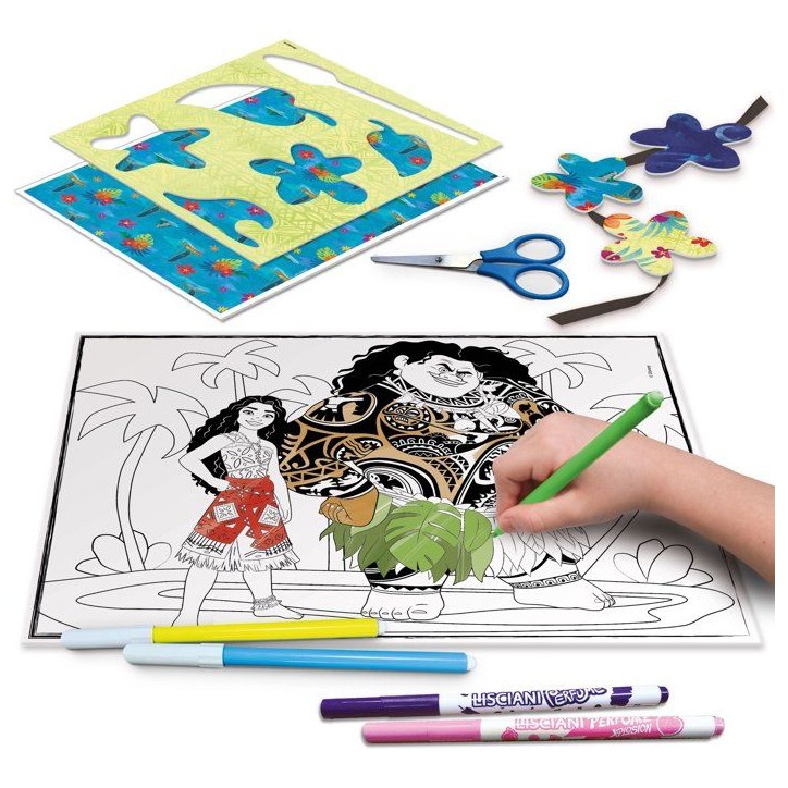 École de dessins avec table lumineuse - Vaiana 2 - LISCIANIGIOCHI - Kit Dessin - Table A4 - Pochoirs & Autocollants - Des 5 ans École de dessins avec table lumineuse - Vaiana 2 - LISCIANIGIOCHI - Kit Dessin - Table A4 - Pochoirs & Autocollants - Des 5 ans