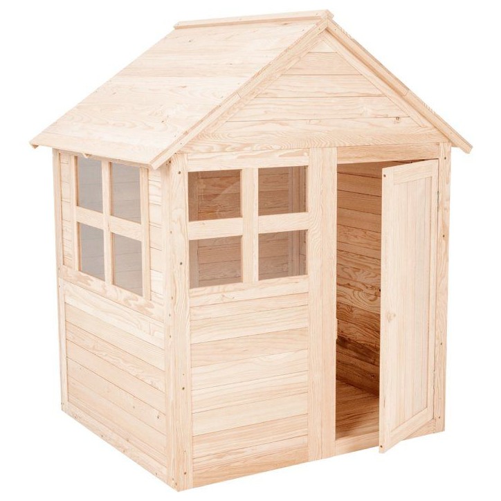 Maisonnette en bois - TP TOYS - Bouton d'or Cottage - FSC avec plancher - 89 x 98,6 x 134 cm Maisonnette en bois - TP TOYS - Bouton d'or Cottage - FSC avec plancher - 89 x 98,6 x 134 cm