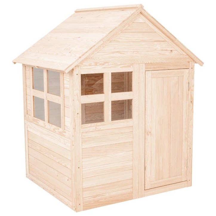 Maisonnette en bois - TP TOYS - Bouton d'or Cottage - FSC avec plancher - 89 x 98,6 x 134 cm Maisonnette en bois - TP TOYS - Bouton d'or Cottage - FSC avec plancher - 89 x 98,6 x 134 cm