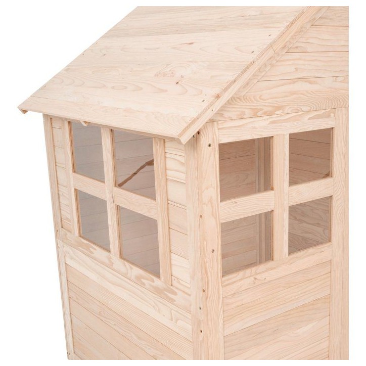 Maisonnette en bois - TP TOYS - Bouton d'or Cottage - FSC avec plancher - 89 x 98,6 x 134 cm Maisonnette en bois - TP TOYS - Bouton d'or Cottage - FSC avec plancher - 89 x 98,6 x 134 cm
