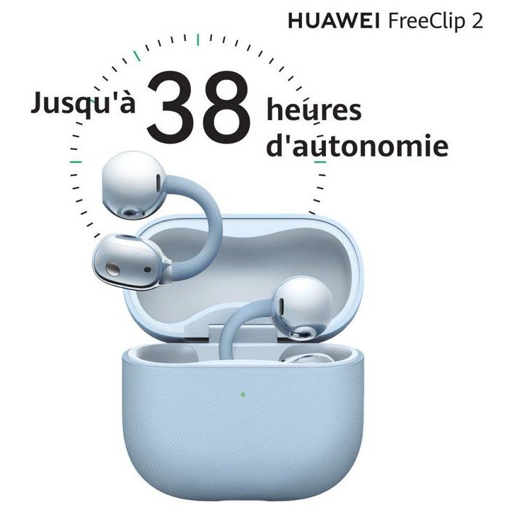 Ecouteurs sans fil - HUAWEI - Freeclip 2 - Noir Ecouteurs sans fil - HUAWEI - Freeclip 2 - Noir