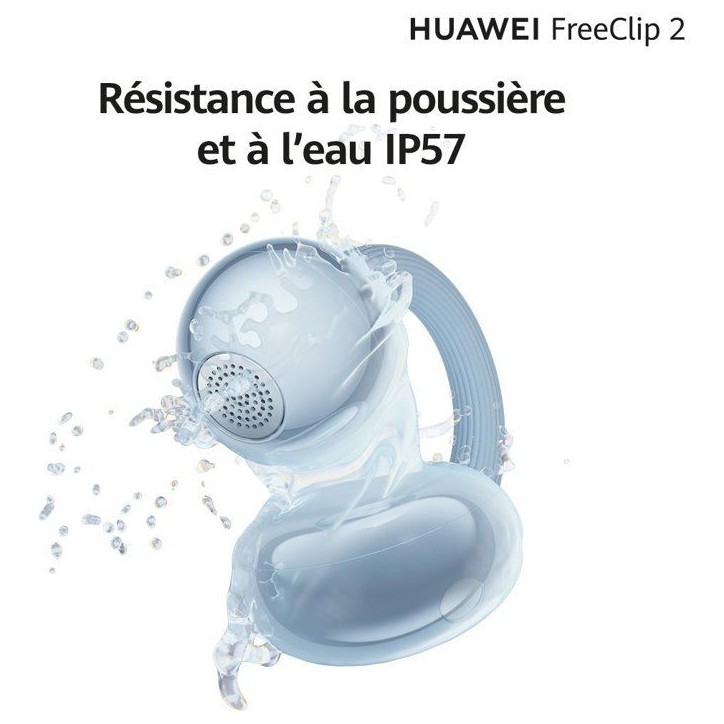 Ecouteurs sans fil - HUAWEI - Freeclip 2 - Noir Ecouteurs sans fil - HUAWEI - Freeclip 2 - Noir