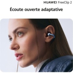 Ecouteurs sans fil - HUAWEI - Freeclip 2 - Noir