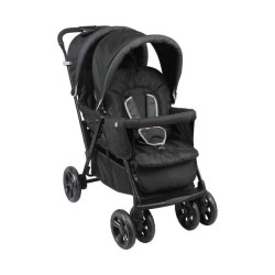 Poussette Double BAMBISOL - Toute équipée - Habillage pluie inclus -