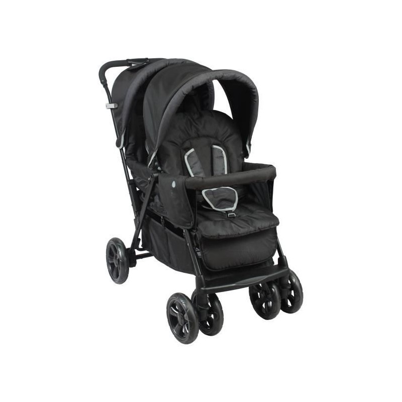 Poussette Double BAMBISOL - Toute équipée - Habillage pluie inclus - Poussette Double BAMBISOL - Toute équipée - Habillage pluie inclus -