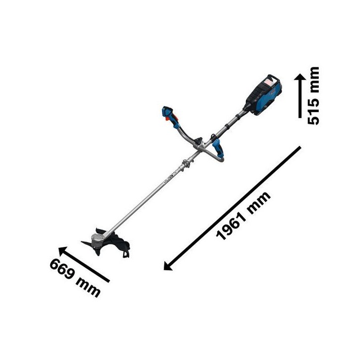 Débroussailleuse - BOSCH PROFESSIONAL - GFR18V-25BH - 18V brushless 600 W - Ø coupe 25/40 cm - sans batterie ni chargeur Débroussailleuse - BOSCH PROFESSIONAL - GFR18V-25BH - 18V brushless 600 W - Ø coupe 25/40 cm - sans batterie ni chargeur