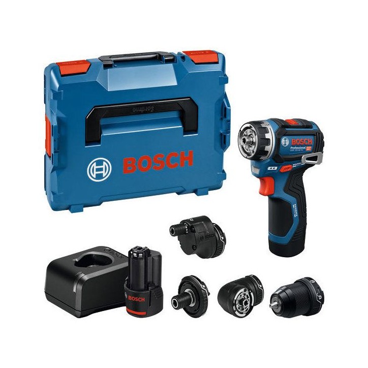 Visseuse sans fil - BOSCH PROFESSIONAL - GSR 12V-32 FC - 2x2,0Ah - Advanced KickBack Control - FlexiClick Visseuse sans fil - BOSCH PROFESSIONAL - GSR 12V-32 FC - 2x2,0Ah - Advanced KickBack Control - FlexiClick