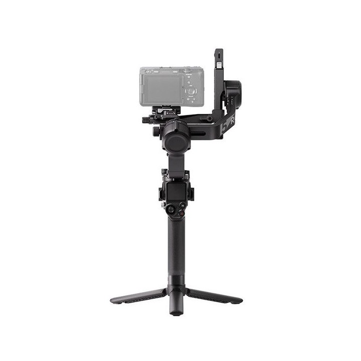 Stabilisateur caméra - DJI - RS 5 - Bluetooth - Rotation continue a 360° - Ecran tactile - Noir