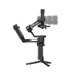 Stabilisateur caméra - DJI - RS 5 Combo - Bluetooth - Rotation continue a 360° - Ecran tactile - Noir