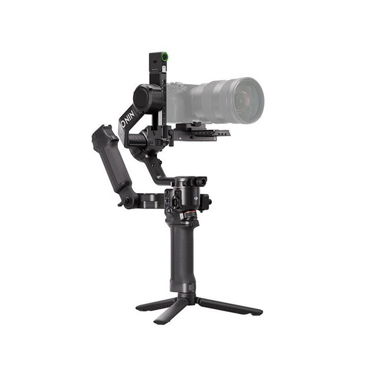 Stabilisateur caméra - DJI - RS 5 Combo - Bluetooth - Rotation continue a 360° - Ecran tactile - Noir