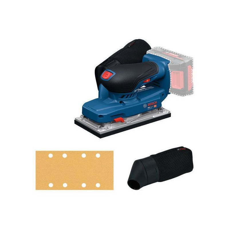 Ponceuse vibrante Sans fil 18V PRO HEAVY DUTY GSS18V-18 - BOSCH - sans