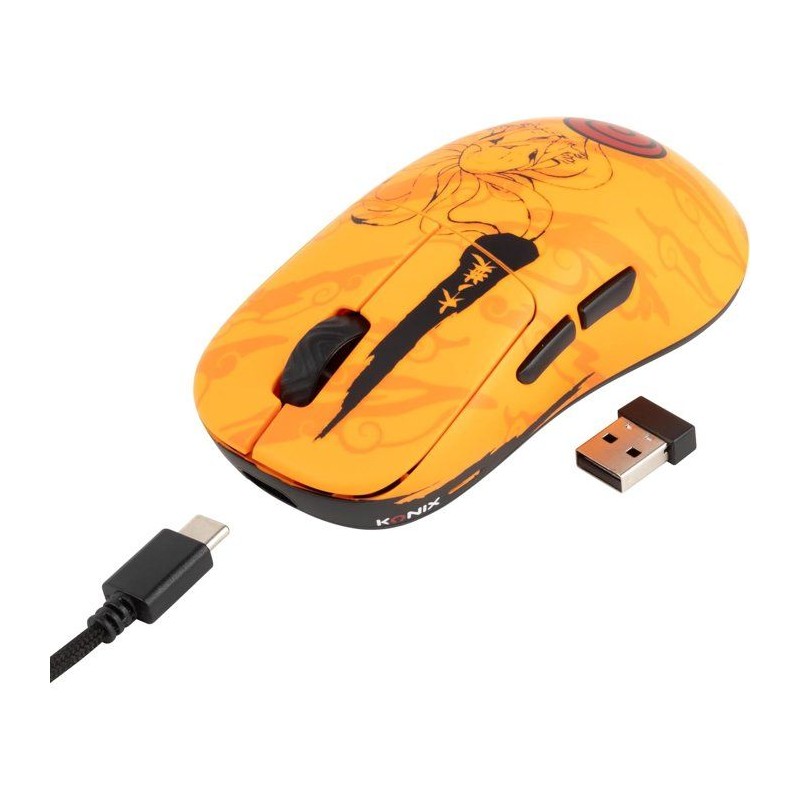 Souris gaming - Filaire/sans fil PC - KONIX - Naruto Shippuden - Édit