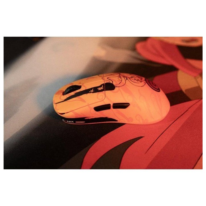 Souris gaming - Filaire/sans fil PC - KONIX - Naruto Shippuden - Édition Pro Collector Numérotée - Orange Souris gaming - Filaire/sans fil PC - KONIX - Naruto Shippuden - Édition Pro Collector Numérotée - Orange