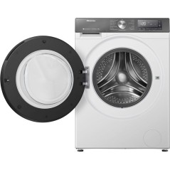 Lave-linge hublot HISENSE W9043BWS3S - 9 kg - Vapeur - 1400 trs/min -