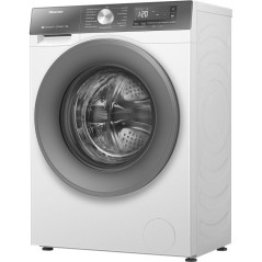 Lave-linge hublot HISENSE W9043BWS3S - 9 kg - Vapeur - 1400 trs/min -