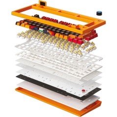 Clavier filaire/sans fil - Mécanique - KONIX - Naruto Shippuden - Éd