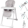 Chaise haute multipositions - BAMBISOL - Inclinable - Jusqu'a 3 ans -