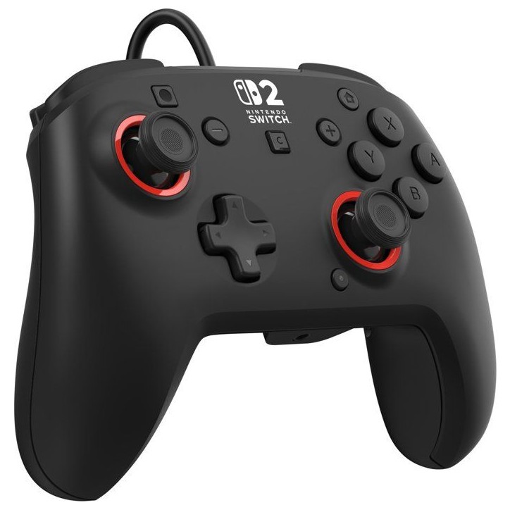 Manette Gaming filaire RGB - TURTLE BEACH - Rematch pour Nintendo Switch 2 - Noir Manette Gaming filaire RGB - TURTLE BEACH - Rematch pour Nintendo Switch 2 - Noir