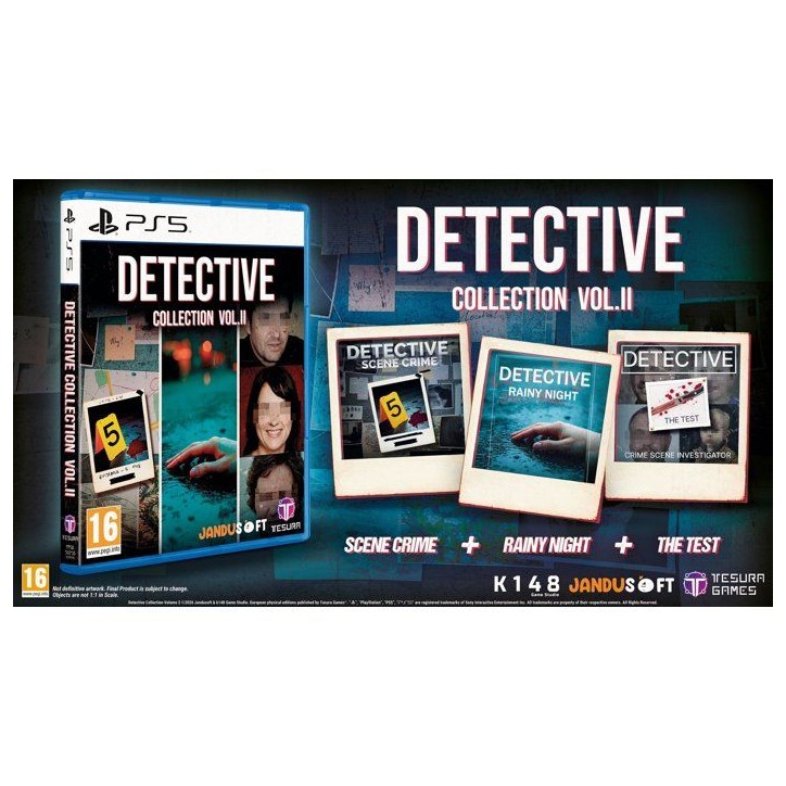 Detective Collection Vol. 2 - Jeu PS5 Detective Collection Vol. 2 - Jeu PS5