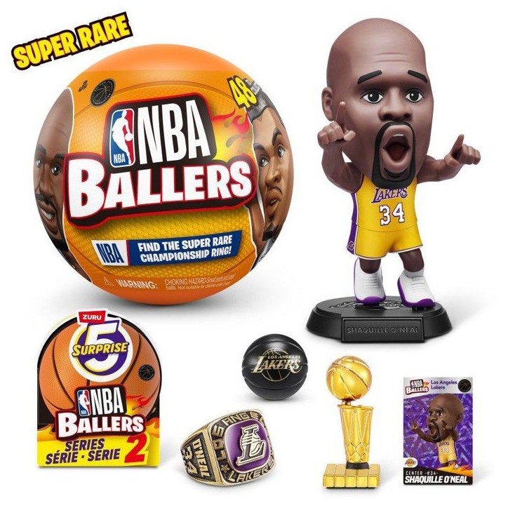 Capsule surprise - Figurine - ZURU - NBA Ballers S2 - Modele aléatoire - Des 3 ans Capsule surprise - Figurine - ZURU - NBA Ballers S2 - Modele aléatoire - Des 3 ans