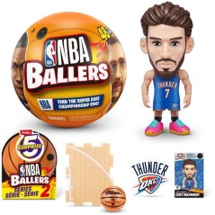 Capsule surprise - Figurine - ZURU - NBA Ballers S2 - Modele aléatoir