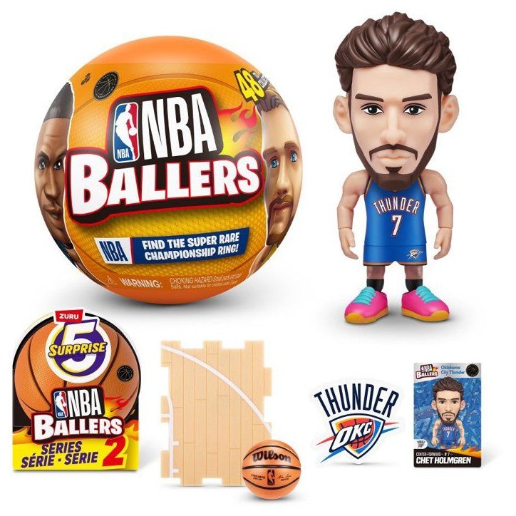 Capsule surprise - Figurine - ZURU - NBA Ballers S2 - Modele aléatoire - Des 3 ans Capsule surprise - Figurine - ZURU - NBA Ballers S2 - Modele aléatoire - Des 3 ans