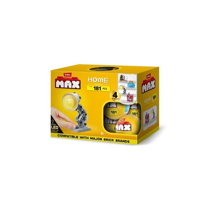 Max Premium Home - Jeu de construction - ZURU - Modele aléatoire - Des 8 ans Max Premium Home - Jeu de construction - ZURU - Modele aléatoire - Des 8 ans