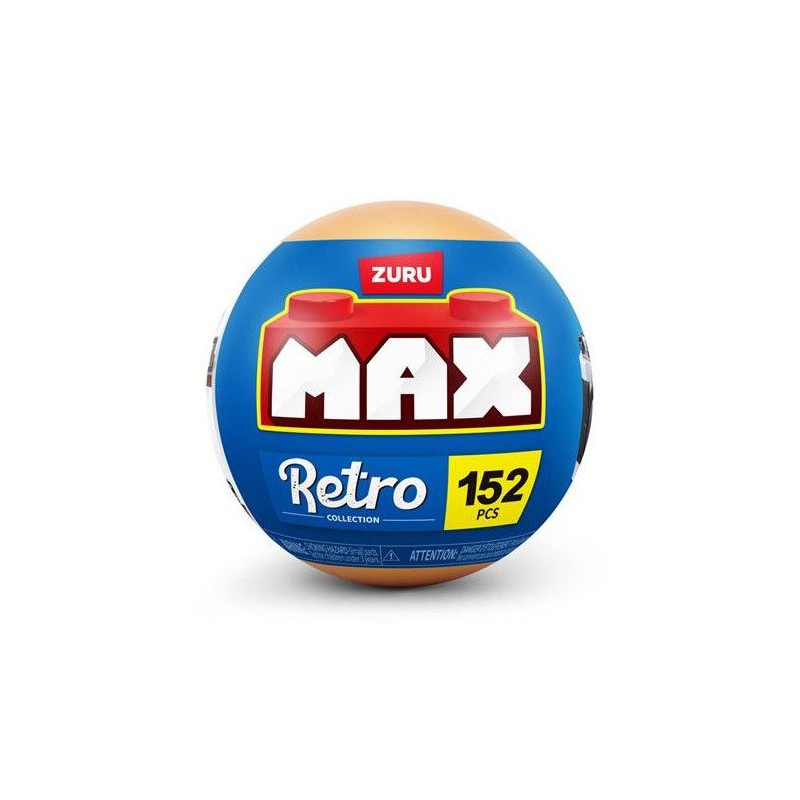 Capsule surprise - Jeu de construction - ZURU - Max Premium Retro S2 -