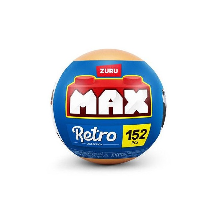 Capsule surprise - Jeu de construction - ZURU - Max Premium Retro S2 - Modele aléatoire - Des 8 ans