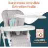 Chaise haute multipositions - BAMBISOL - Inclinable - Jusqu'a 3 ans -