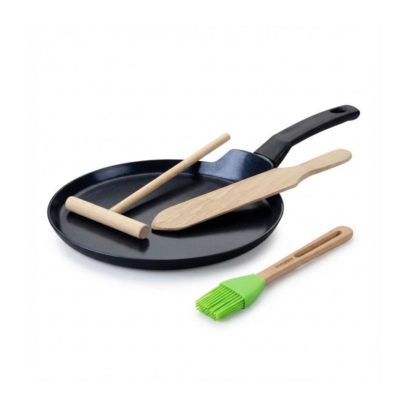 Set chandeleur crepiere - FACKELMANN - BRANDAO - Ø 26 cm - 3 ustensil