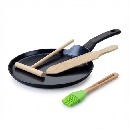 Set chandeleur crepiere - FACKELMANN - BRANDAO - Ø 26 cm - 3 ustensil