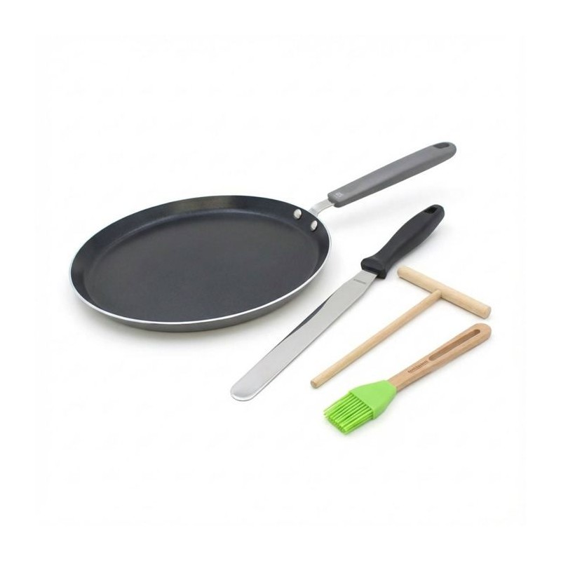 Set chandeleur crepiere - ELO - Ducato - Ø 26 cm - 3 ustensiles