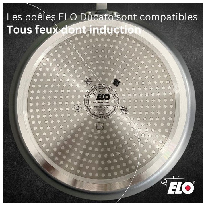 Set chandeleur crepiere - ELO - Ducato - Ø 26 cm - 3 ustensiles Set chandeleur crepiere - ELO - Ducato - Ø 26 cm - 3 ustensiles