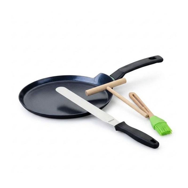 Set chandeleur crepiere - FACKELMANN - BRANDAO - Ø 26 cm - 3 ustensil