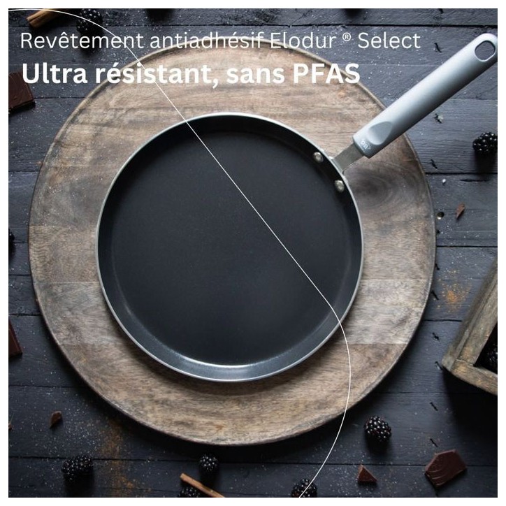 Set chandeleur crepiere - ELO - Ducato - Ø 26 cm - 3 ustensiles Set chandeleur crepiere - ELO - Ducato - Ø 26 cm - 3 ustensiles