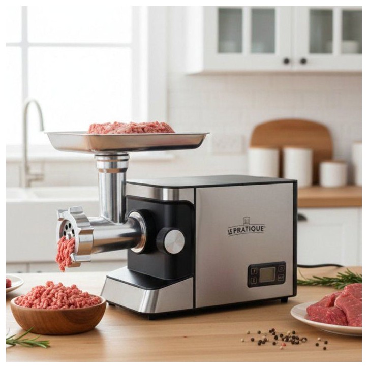 Hachoir a viande électrique - LE PRATIQUE - Premium N°10 - 900 W Hachoir a viande électrique - LE PRATIQUE - Premium N°10 - 900 W